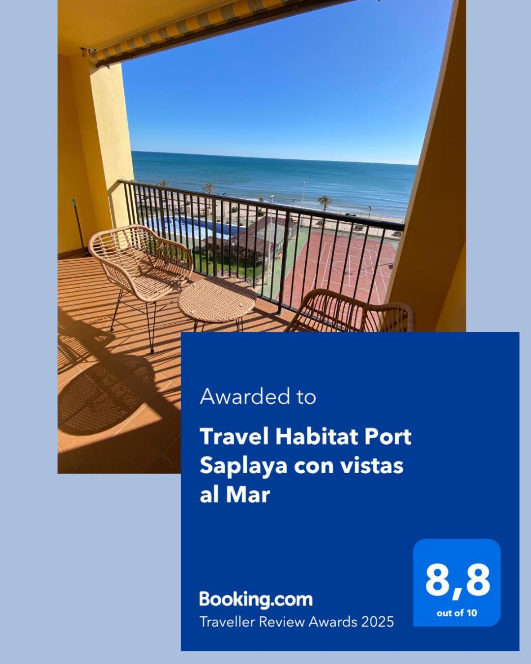 Travel Habitat Port Saplaya Con Vistas Al Mar Apartment Exterior photo